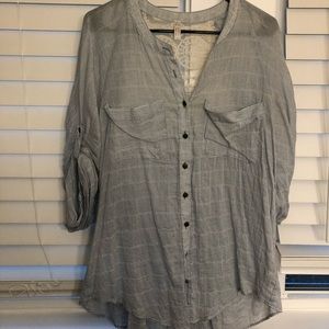 Free People Tunic Blouse
